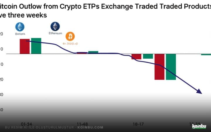 Kripto ETP'lerden Üç Haftadır Devam Eden Çıkışlar: Yaklaşık 800 Milyon Dolarlık Kayıp