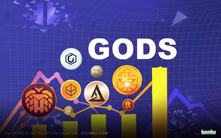 Kripto Para Piyasasında Yükseliş: GODS Liderliğinde Yükselenler